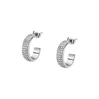 Orecchini Morellato Donna Creole in Acciaio SAVN02